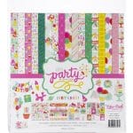 EchoPark paper pad - Lets Party Collection Kit (12 by 12 inch)