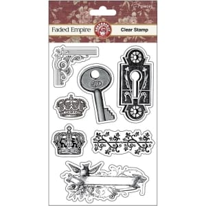 Faded Empire Clear Stamps - Vintage Objects