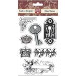 Faded Empire Clear Stamps - Vintage Objects