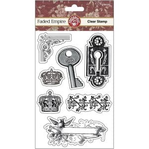 Faded Empire Clear Stamps - Vintage Objects