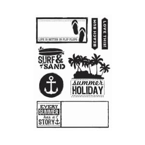 KaiserCraft Clear Stamps - Sandy Toes