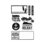 KaiserCraft Clear Stamps - Sandy Toes