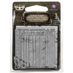 Solar and Lunar - Finnabair Clear Stamp by Prima