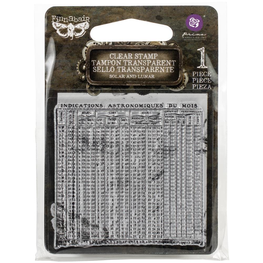 Solar and Lunar - Finnabair Clear Stamp by Prima prima clear Stamp 966997 solar lunar Solar and Lunar - Finnabair Clear Stamp by Prima