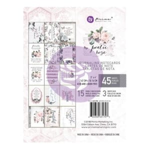 Prima - Poetic Rose - 3 x 4 Journaling Cards