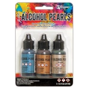 Tim Holtz Alcohol Ink Pearls Kits 3/Pkg by Ranger - Kit 4