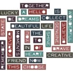 Sizzix Thinlits Dies By Tim Holtz 30/Pkg - Pondering Words