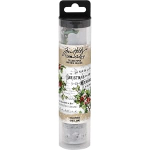 TimHoltz IdeaOlogy Collage Paper 6yds - Holly