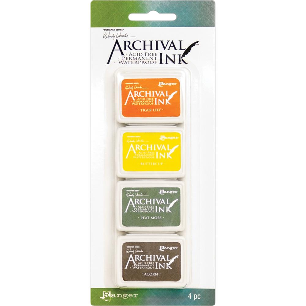 Wendy Vecchi Archival Mini Ink Pad Kit # 5 (Set of 4) wendy vechi mini archival kit 5 AMD64060 Wendy Vecchi Archival Mini Ink Pad Kit # 5 (Set of 4)