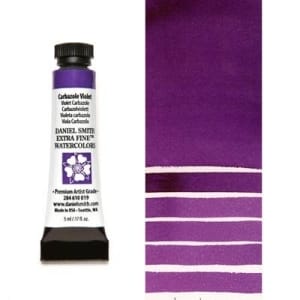 Daniel Smith Extra fine watercolors 5 ml tube - Carbazole Violet
