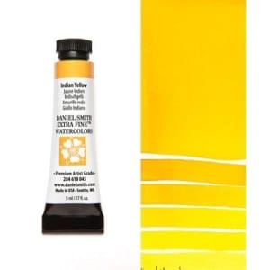 Daniel Smith Extra fine watercolors 5 ml tube - Indian Yellow