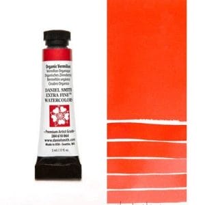 Daniel Smith Extra fine watercolors 5 ml tube - Organic Vermilion
