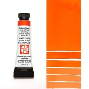 Daniel Smith Extra fine watercolors 5 ml tube - Perinone Orange