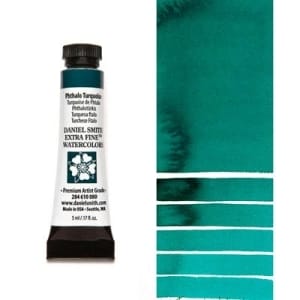 Daniel Smith Extra fine watercolors 5 ml tube - Phthalo Turquoise
