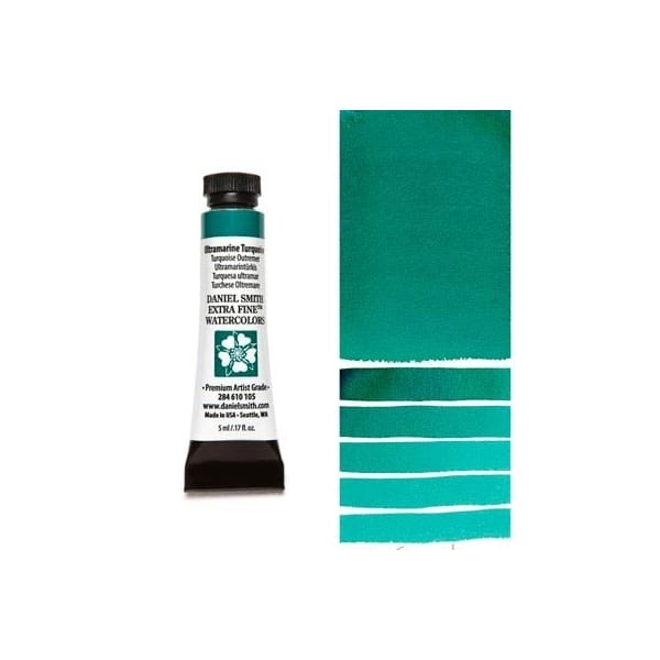 Daniel Smith Extra fine watercolors 5 ml tube - Ultramarine Turquoise