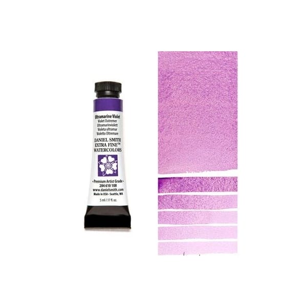 Daniel Smith Extra fine watercolors 5 ml tube - Ultramarine Violet