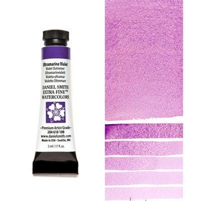 Daniel Smith Extra fine watercolors 5 ml tube - Ultramarine Violet