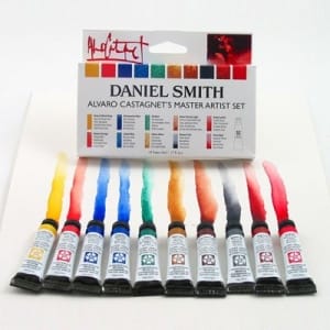 Daniel Smith Alvaro Castagnet 10 Color Watercolor Set 5 ml