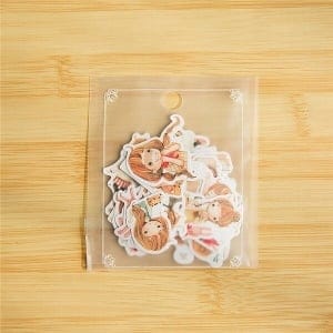 Cute girls Stickers or Ephemera (20 pcs)