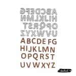 Steel Dies - Alphabet Dies (A to Z) (LC2196)