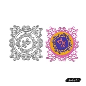 Steel Dies - Decorative Ornate Squares (Set of 4 dies)