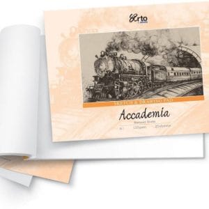 Campap Sketch& Drawing Pad (Accademia) (Natural Grain) (A3 size)