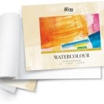 Campap Watercolour paper pad (25% cotton, extra rough) (A3 size)