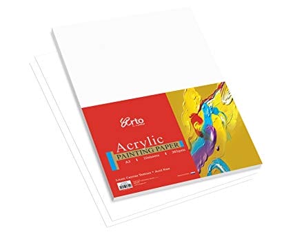 Campap Acrylic Painting Paper Pack (A3 size)