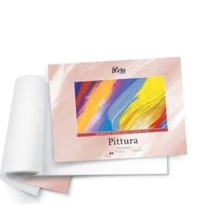 Campap Acrylic painting paper pad (cold pressed, pittura) (A3 size)