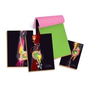 Campap 80 sheets bright colour pad (16 sheets X 5 colours) - A4 size (CS 12406)