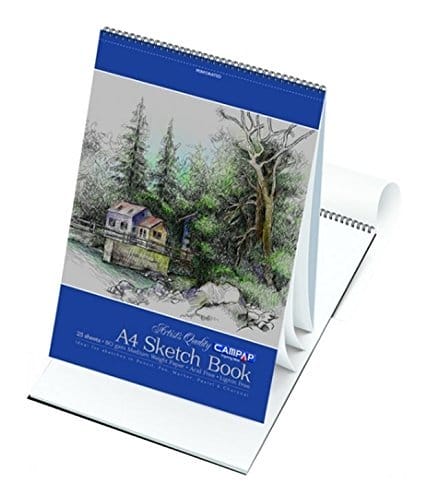 Campap Wire-O Sketch Book (Perforated) (A4 size)