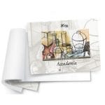 Campap Sketch& Drawing Pad (Accademia)(Natural Grain) (A4 size)