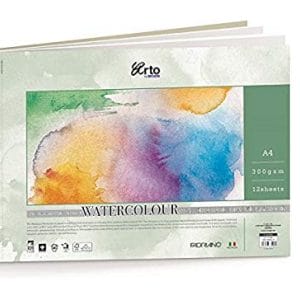 Campap Wire-o-watercolour painting book, 25% Cold Pressed (A4 size)