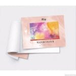 Campap Watercolour paper pad (25 % cotton, hot pressed) (A3 size)