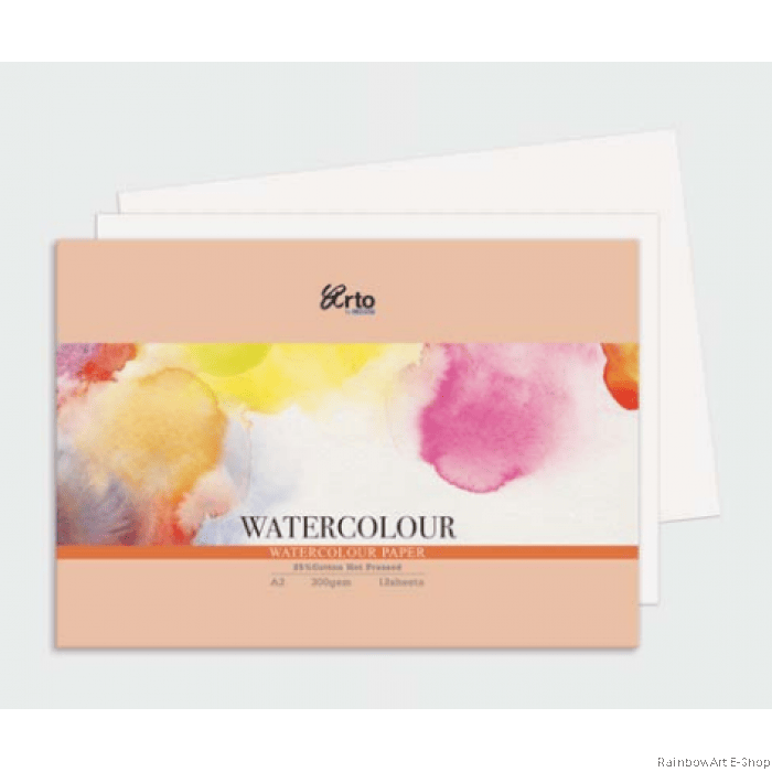 Campap Watercolour acid-free , wood-free, printing paper pack (Fabriano studio, 25% cotton hot pressed) (A3 size)