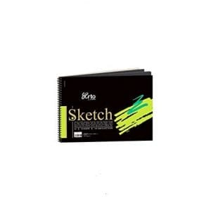Campap Wire-O Black sketch book (A4 size)