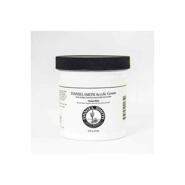 Daniel Smith Acrylic Gesso, Titanium White - 16 oz