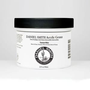 Daniel Smith Acrylic Gesso, Titanium White - 32 oz