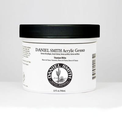 Daniel Smith Acrylic Gesso, Titanium White - 32 oz daniel smith acrylic gesso white 32oz Daniel Smith Acrylic Gesso, Titanium White - 32 oz