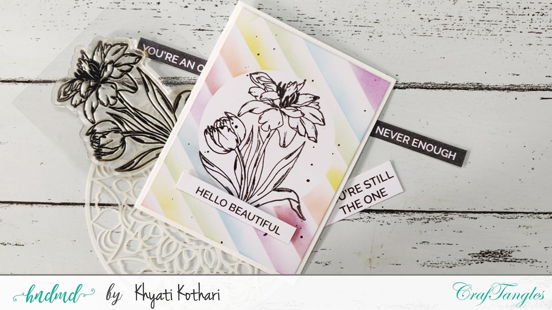 CrafTangles Sentiment Sheets - Love Sentiments 2 (2 sheets of A4) Card making master class card 11 1 Card-making-master-class-card-11-1