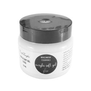 CrafTangles mixed media essentials - Acrylic Soft Gel - Gloss (Gel medium) (120 ml) (Image Transfer Medium)
