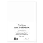 CrafTangles Stamping Masking Sheets / masking paper (Pack of 5) - A4