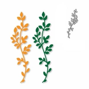 Steel Dies - Leaf Branch (LC3326)