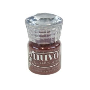 Nuvo Embossing Powder - Crimson Gloss (0.74 oz)