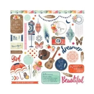 Photoplay Sticker - Rhapsody 12"X12"