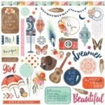 Photoplay Sticker - Rhapsody 12"X12"