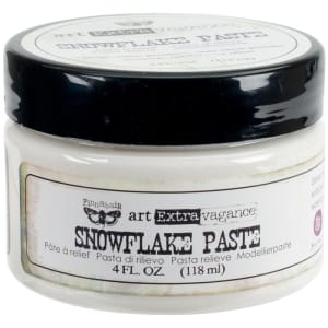 Prima Finnabair Art Extravagance Snowflake Paste 4oz