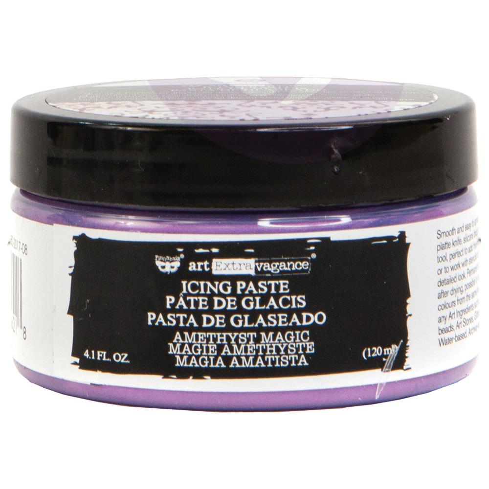 Prima Finnabair Art Extravagance Icing Paste 120ml Jar - Amethyst Magic prima icing paste amethyst magic Prima Finnabair Art Extravagance Icing Paste 120ml Jar - Amethyst Magic