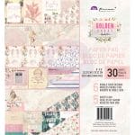 Prima - Golden Coast - 8by8 Paperpack  (30 double sided sheets)