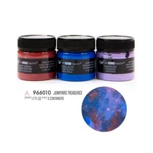 Prima Finnabair Art Extravagence Texture Fantasy Paste 50ml 3/Pkg - Junkyard Treasures